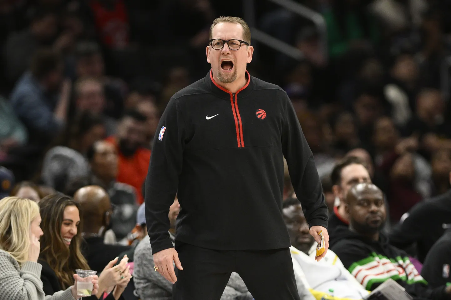 Nacionālās basketbola asociācijas komandas Toronto "Raptors" galvenais treneris Niks Nērss.