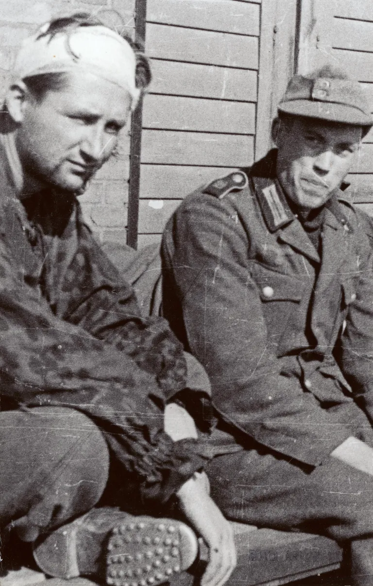 Gotenhafenisse (Gdansk) evakueeritud haavatud Eesti sõdurid, september 1944.