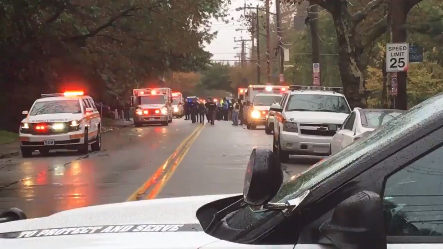 Policija norobežojusi vietu Pitsburgā, kur izcēlusies apšaude