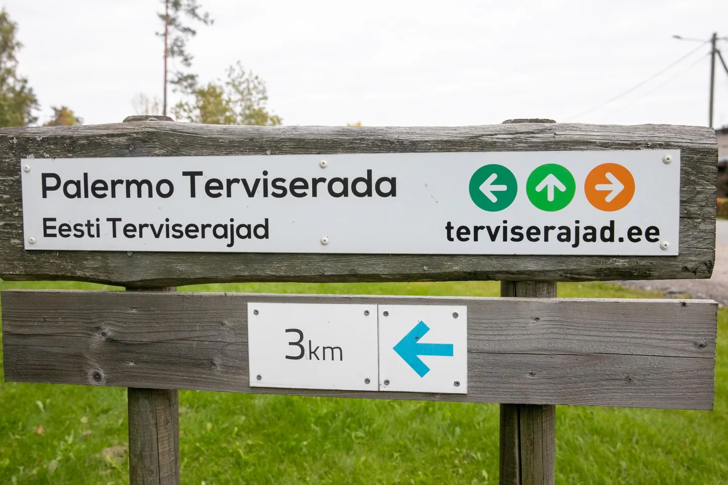 Käivitub Eesti Terviseradade liikumiskampaania «Rajavallutaja». Fotol: Palermo terviserada.