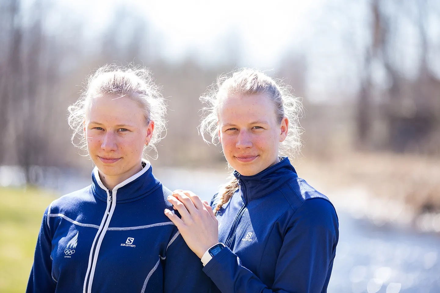 Suusakaksikute Kaidy ja Keidy Kaasiku 2018/19. hooaeg algas ja lõppes Türi-Allikul Veskisillal.