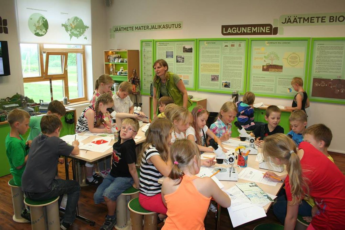Õppeprogramm Räpina jäätmeklassis.