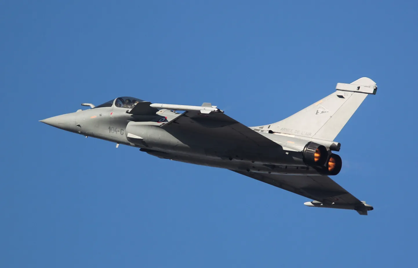 Rafale-tüüpi hävituslennuk.