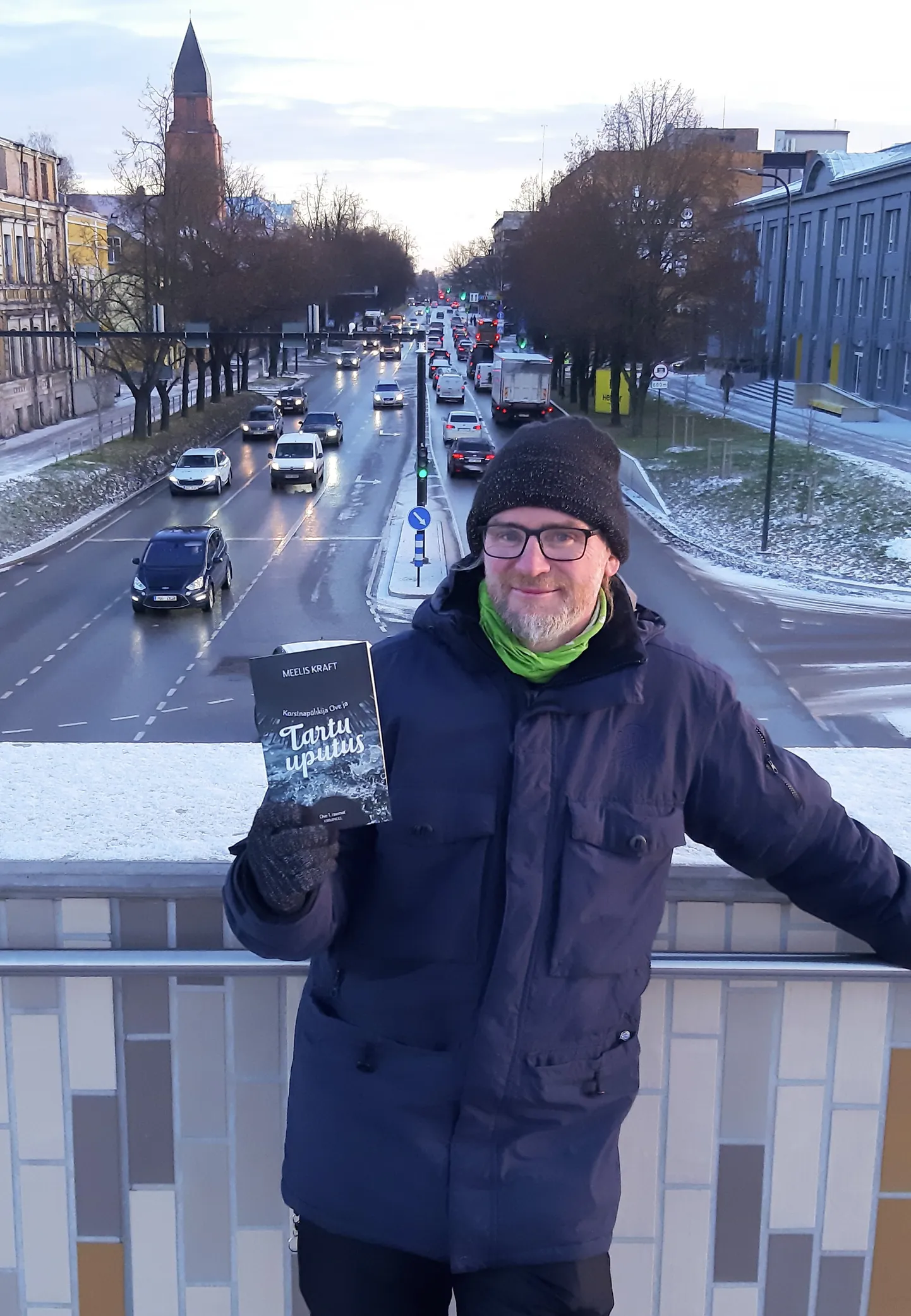 Meelis Kraft uue raamatuga «Korstnapühkija Ove ja Tartu uputus».