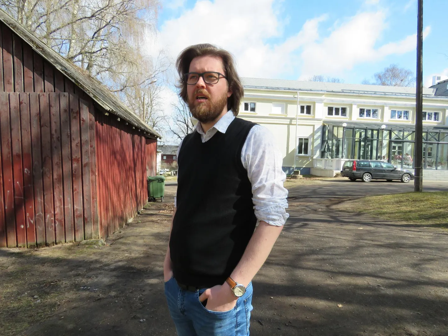 Asutuse Otepää Kultuurikeskused juhataja Jorma Riivald.