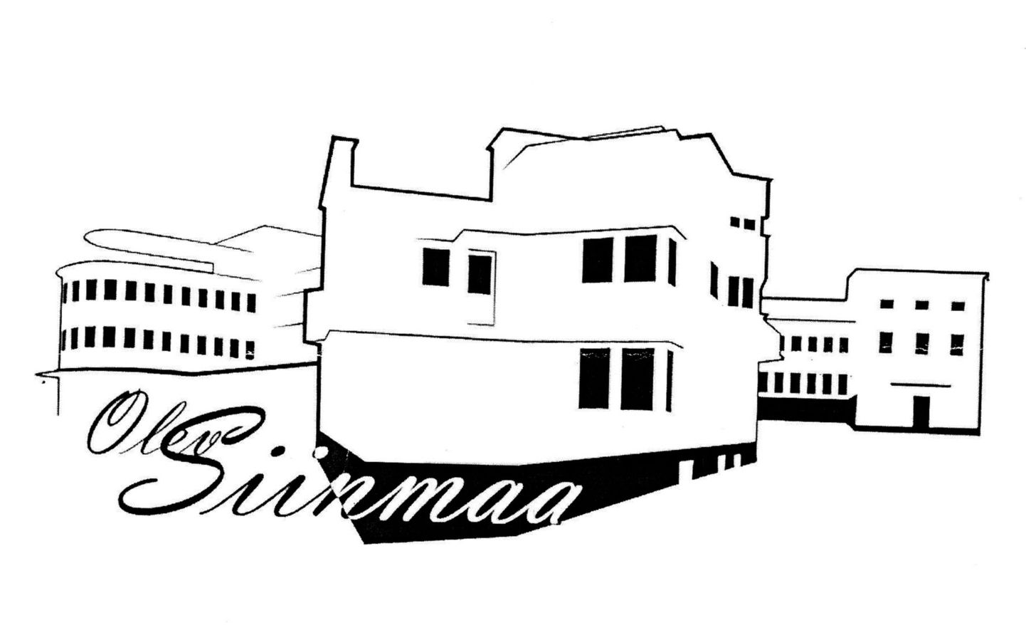 11.c klassi õpilaste kujundatud Siinmaa mängu logo.