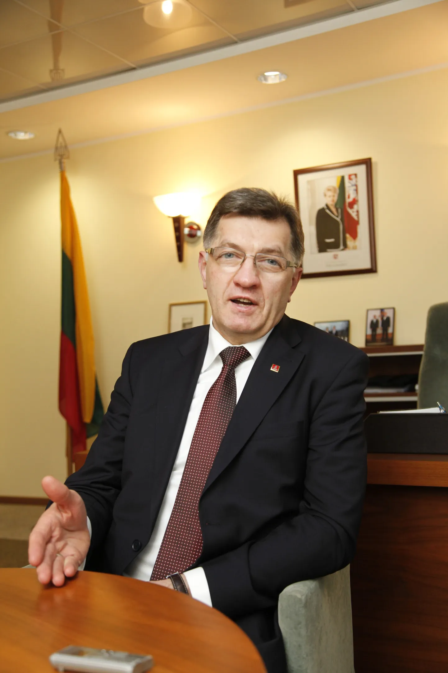 Leedu peaminister Algirdas Butkevičius.