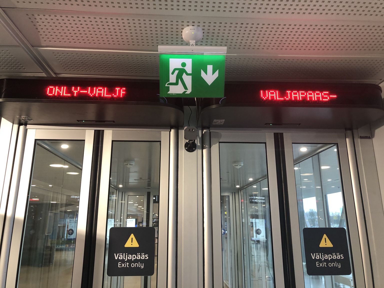 Термокамеры в Таллиннском аэропорту
