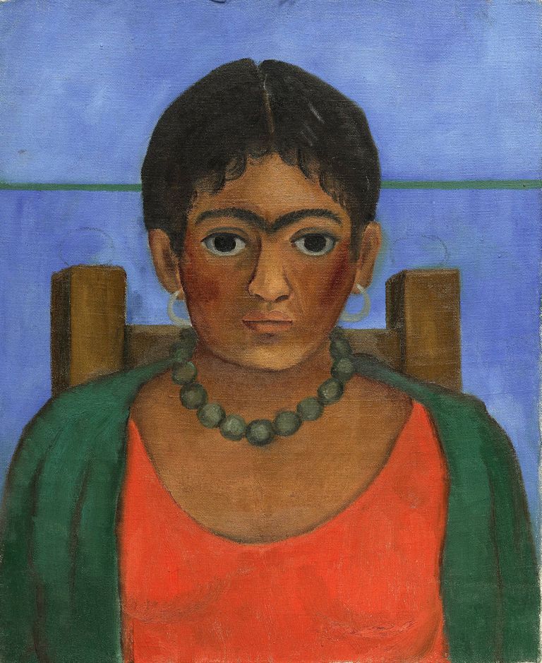 Frida Kahlo maal «Niña con collar » / Scanpix