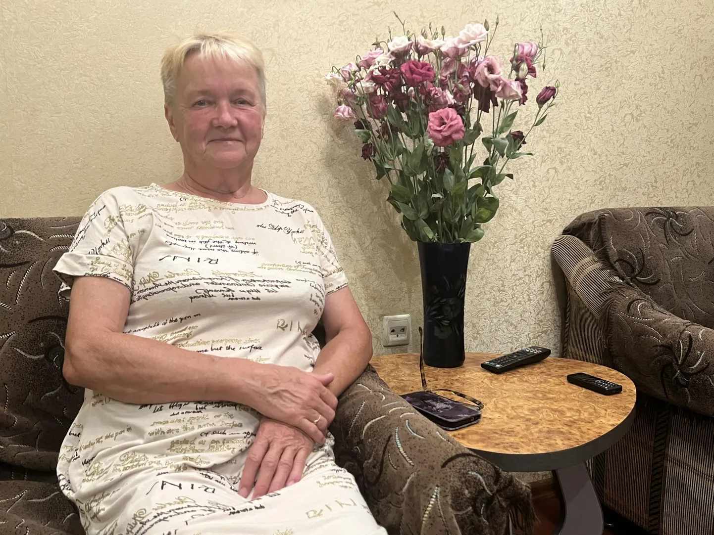 Eesti ja Ukraina metsavendade tütar Olga oma kodus Harkivi oblastis.