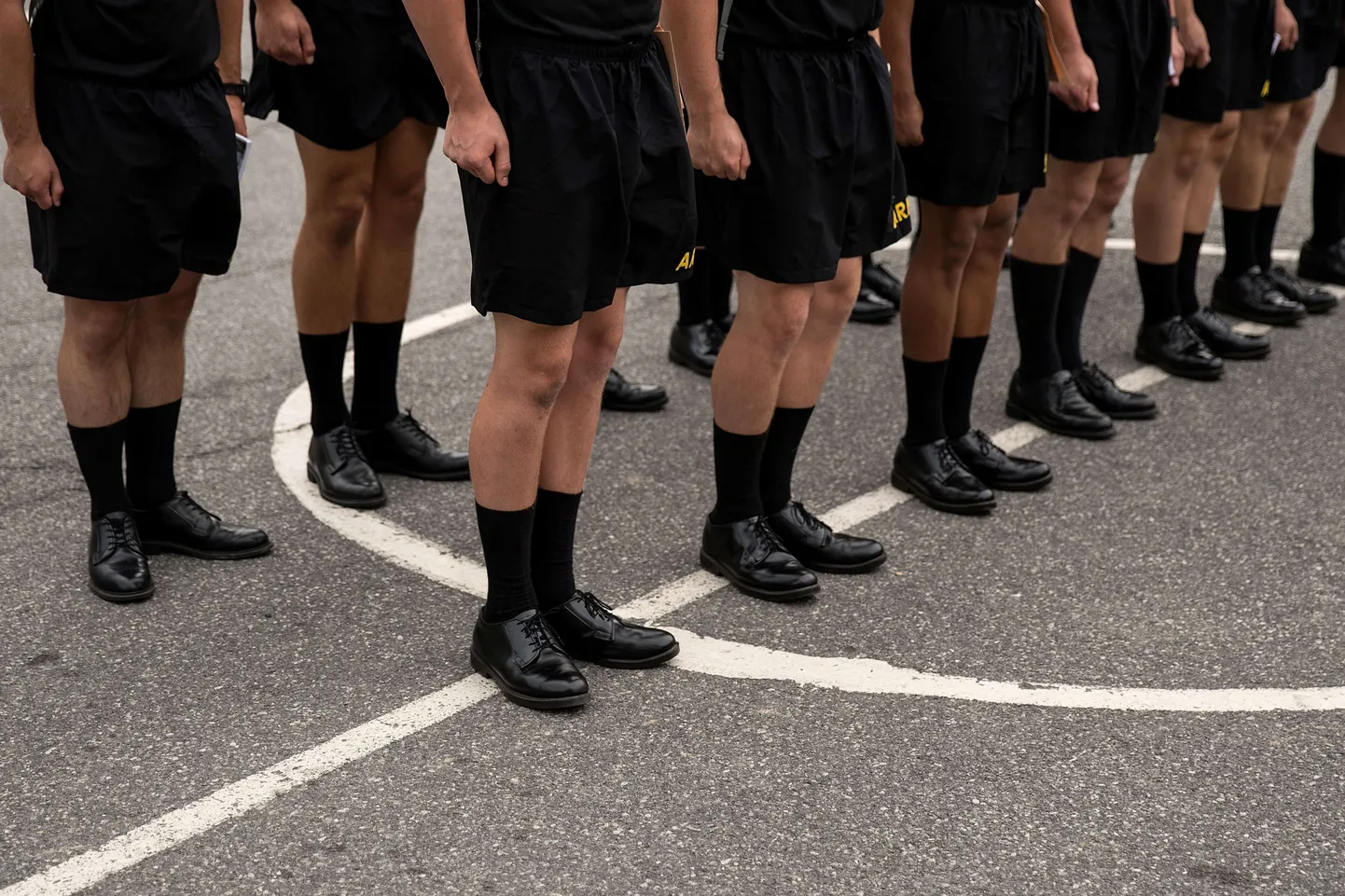 USA West Pointi sõjaväeakadeemia kadetid.