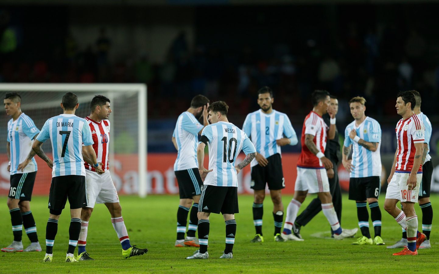 Argentina-Paraguay kohtumine.