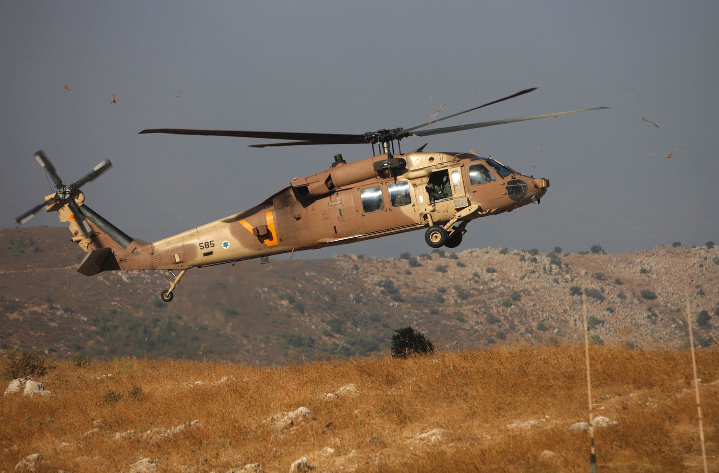 Izraēlas armijas helikopters