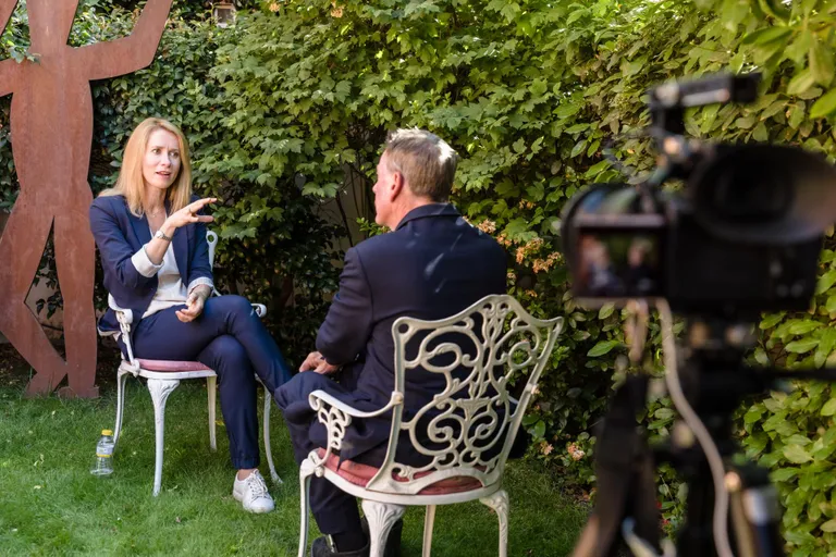 Intervjuu BBC ajakirjanikule Frank Gardnerile NATO tippkohtumisel Madridis.