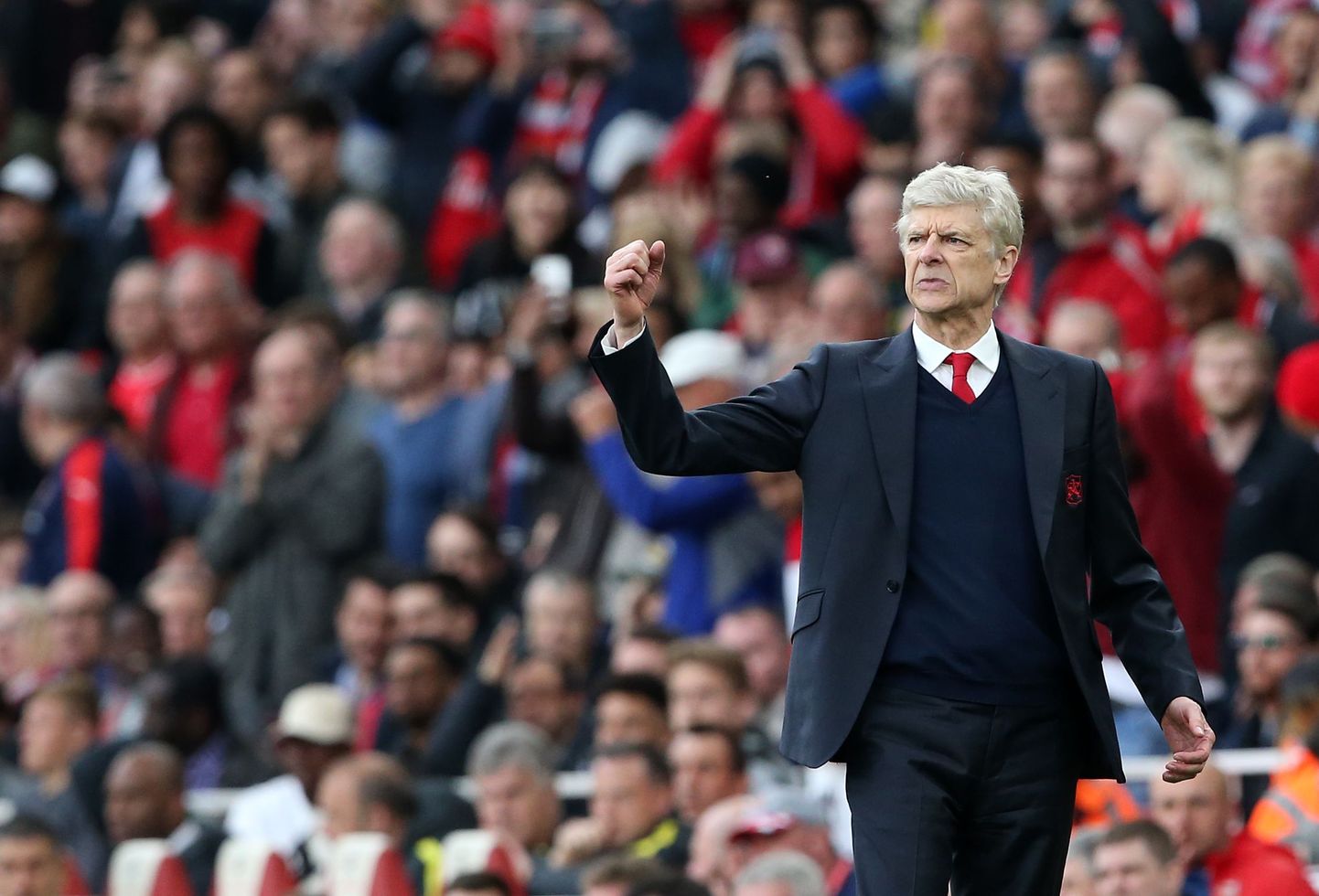Londoni Arsenali peatreener Arsene Wenger on püsinud klubi eesotsas alates 1996. aastast.