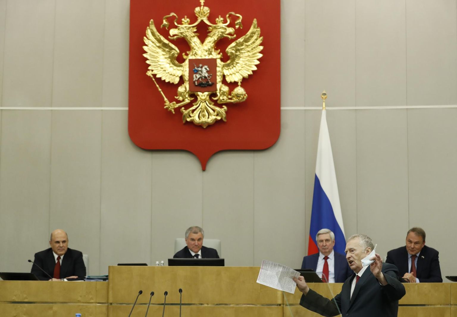 Заседание Госдумы РФ год назад, в 2021 году. Фото иллюстративное.