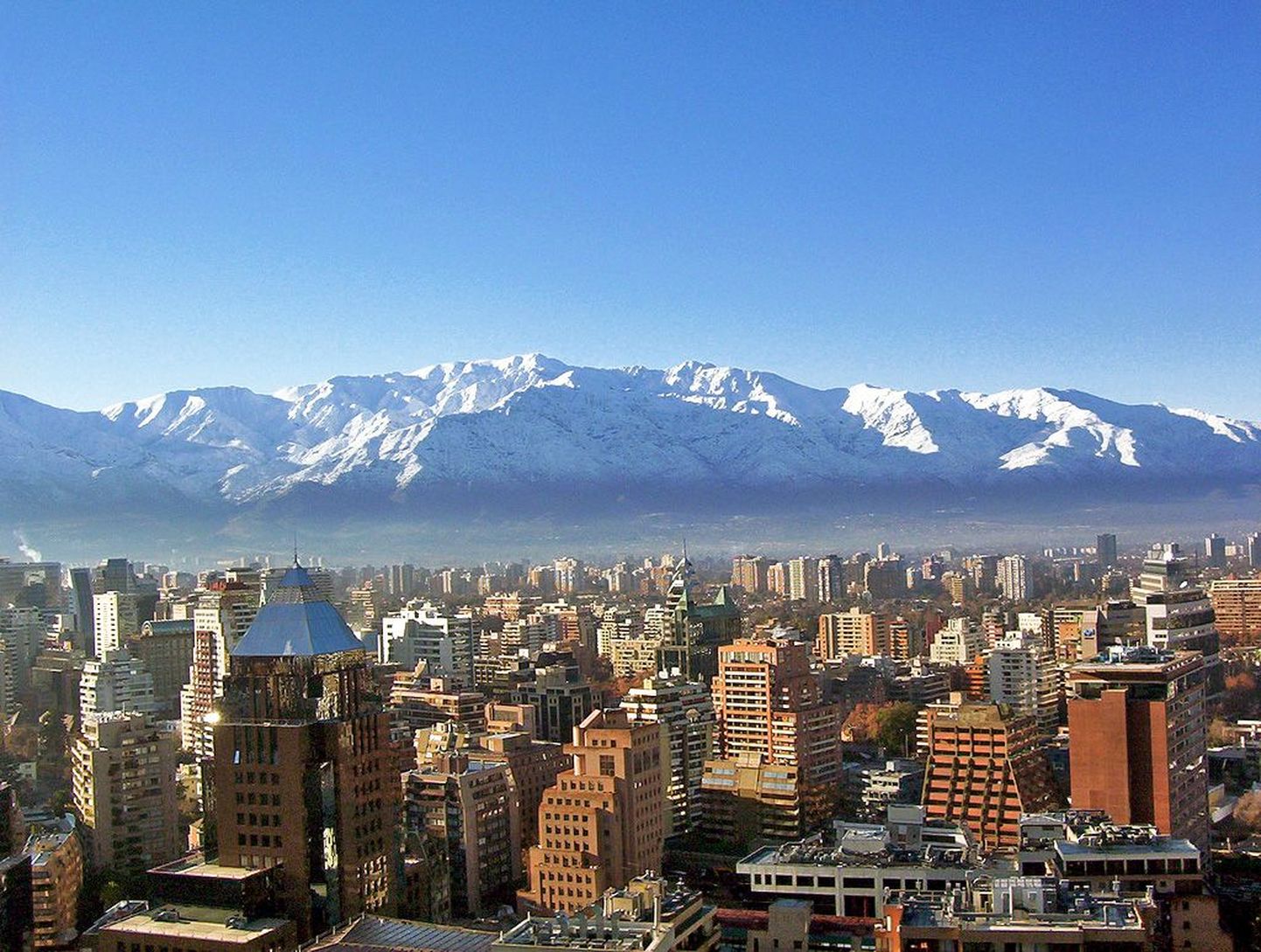 Tšiili pealinn Santiago