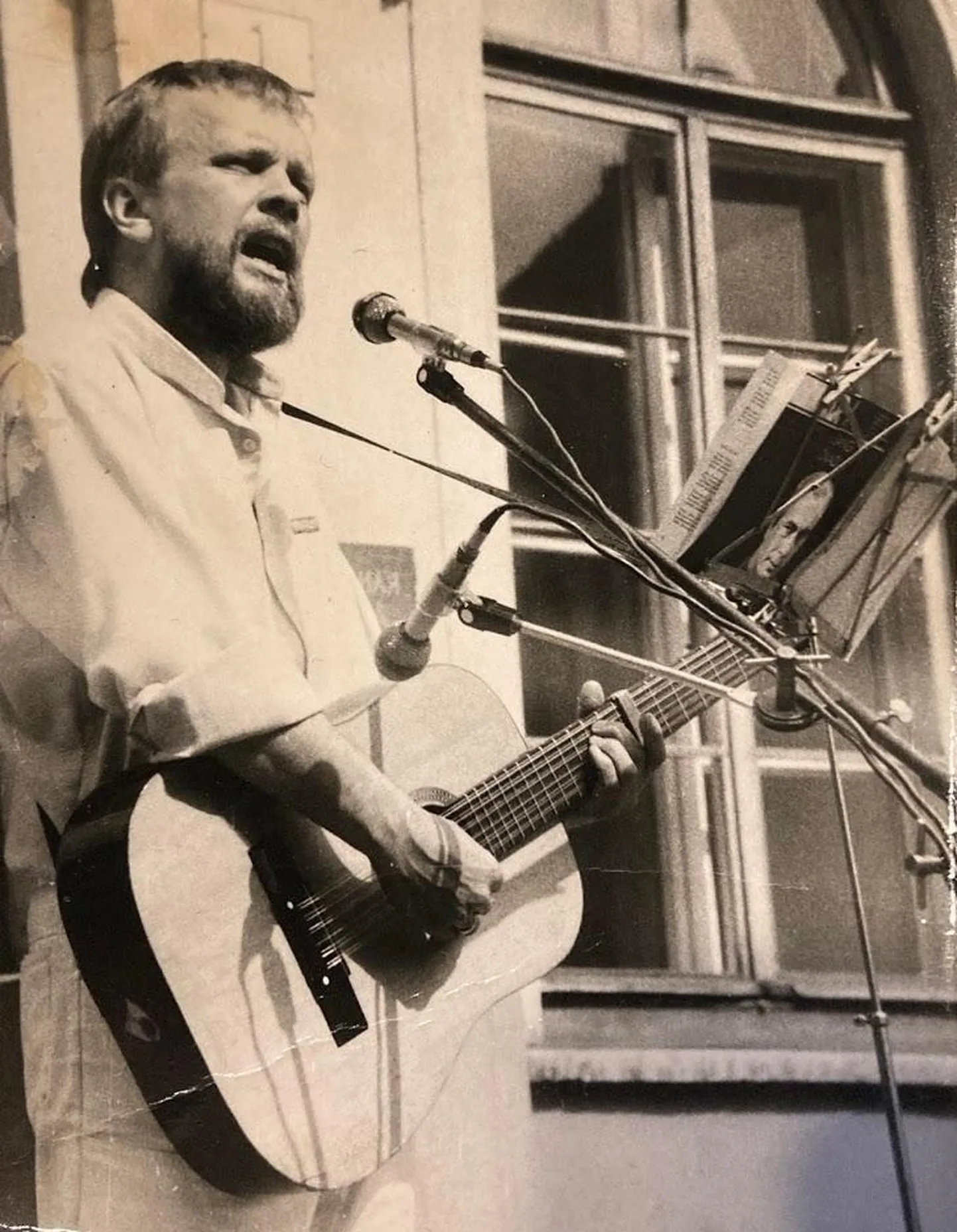 Tõnu Tepandi esinemine 1988. aasta vanalinnapäevade ajal.