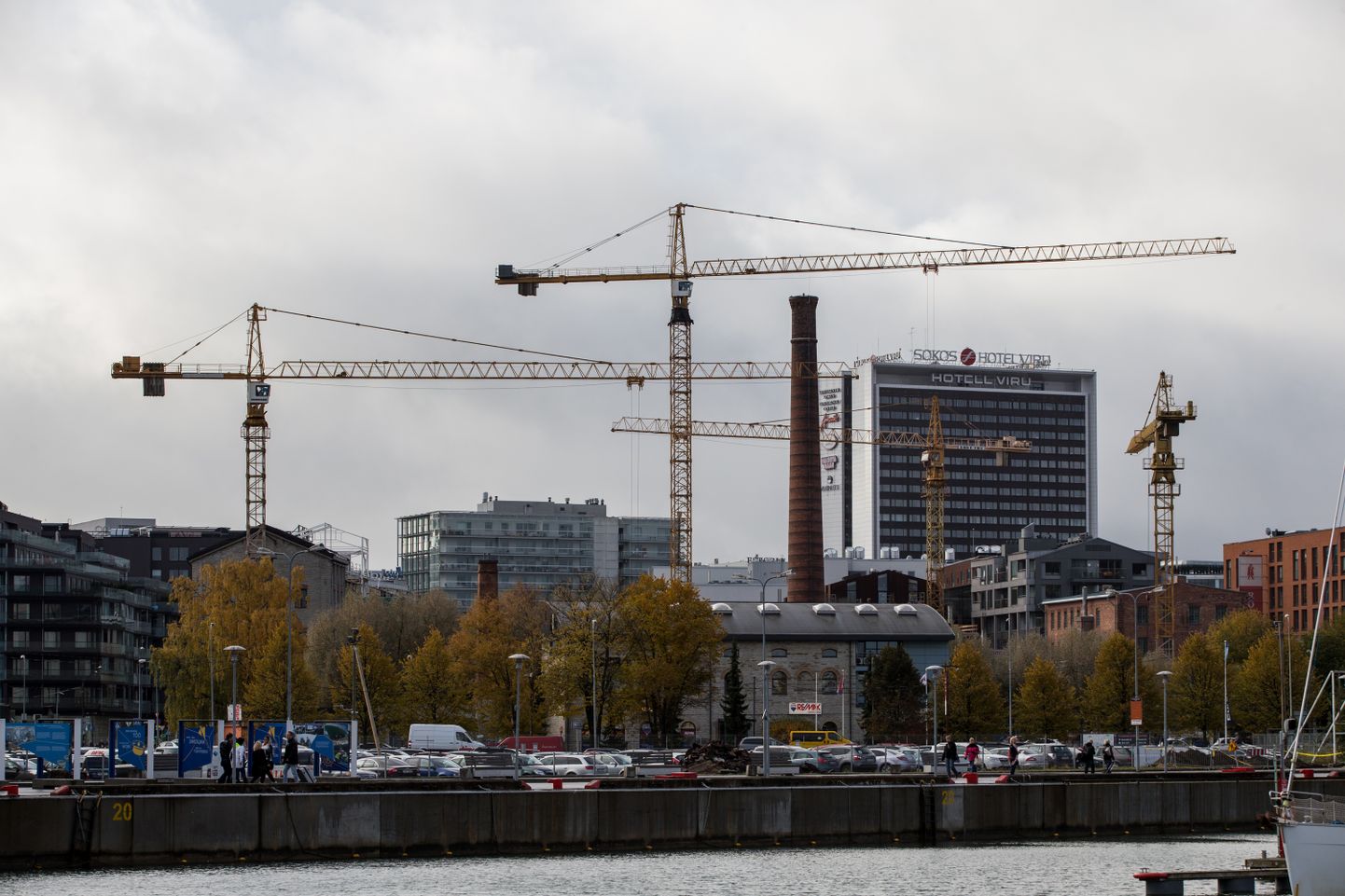 Ehitustegevus Tallinnas.