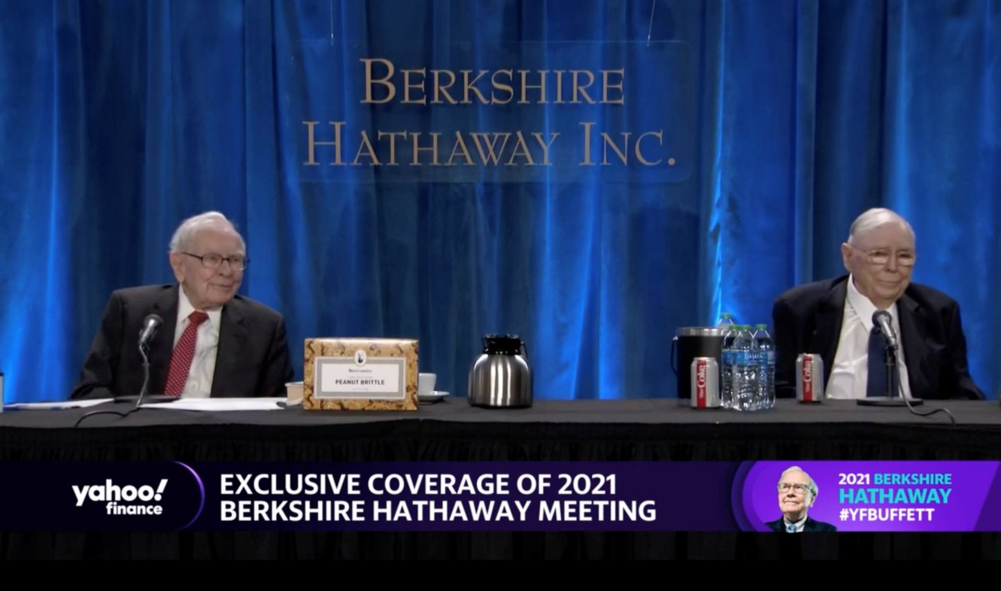 Berkshire Hathaway aktsionäride koosolek 2021. aasta esimesel mail.