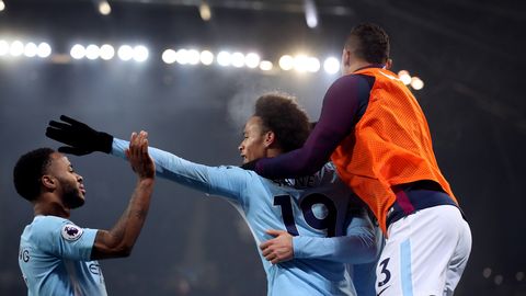 Galerii ja video: penaltiga eksinud Manchester City purustas Tottenhami