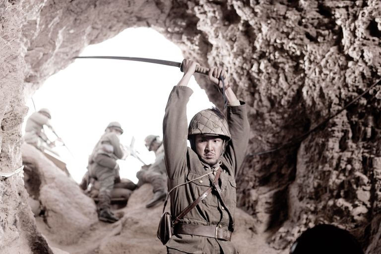 Kaader 2006. aasta filmist «Letters from Iwo Jima». Režissöör Clint Eastwood