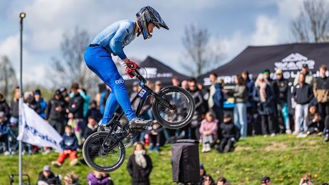 Eesti BMX-i täht Raid tegi ajalugu Euroopa karikasarjas