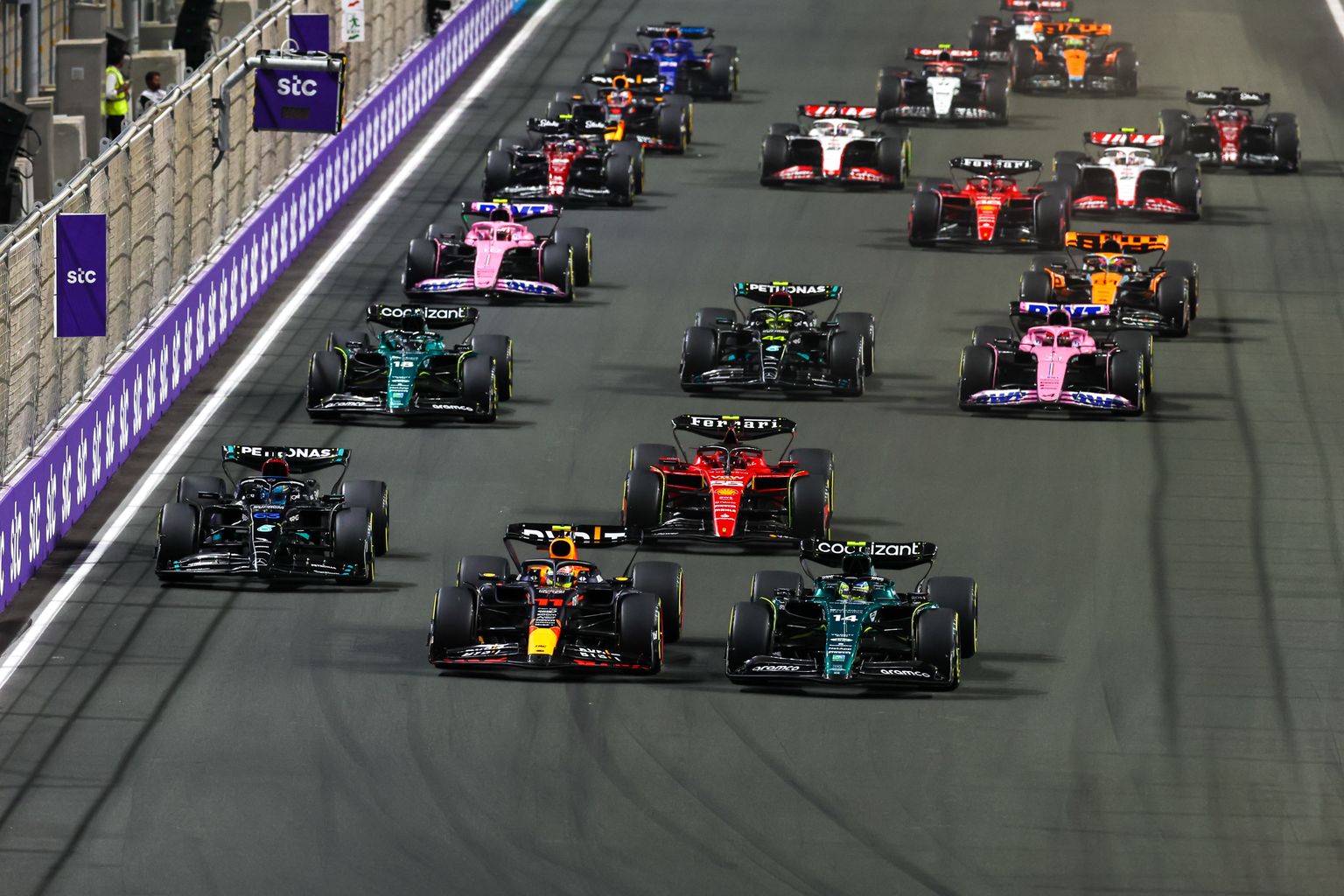 F1-sarja võistlus. Pilt on illustratiivne.