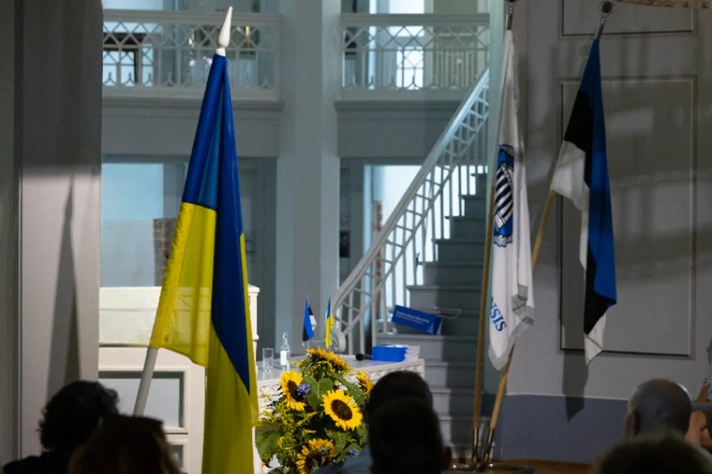 Публичная лекция в музее Тартуского университета.