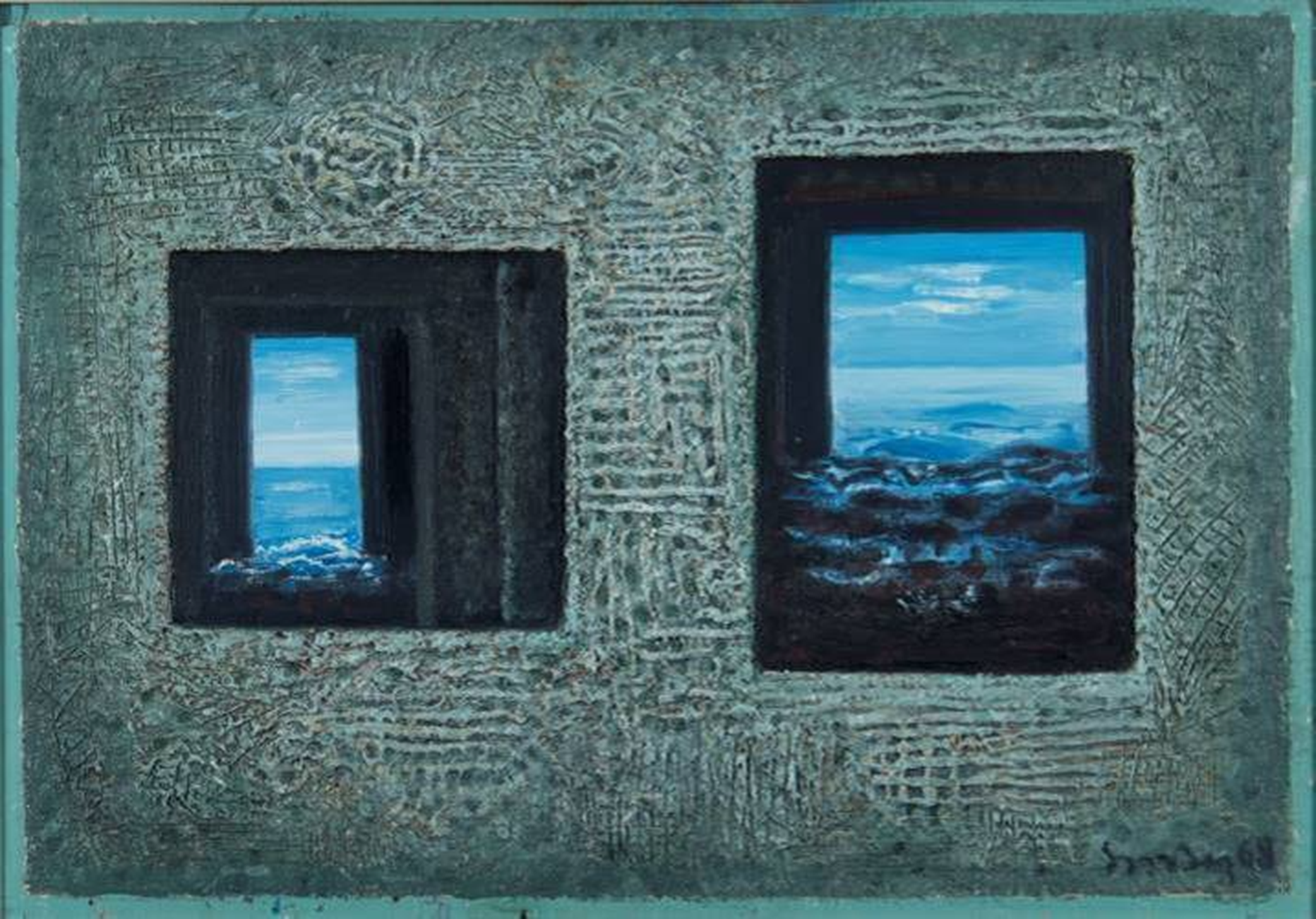 Ülo Sooster „Vaade merele akendest“ (1968)