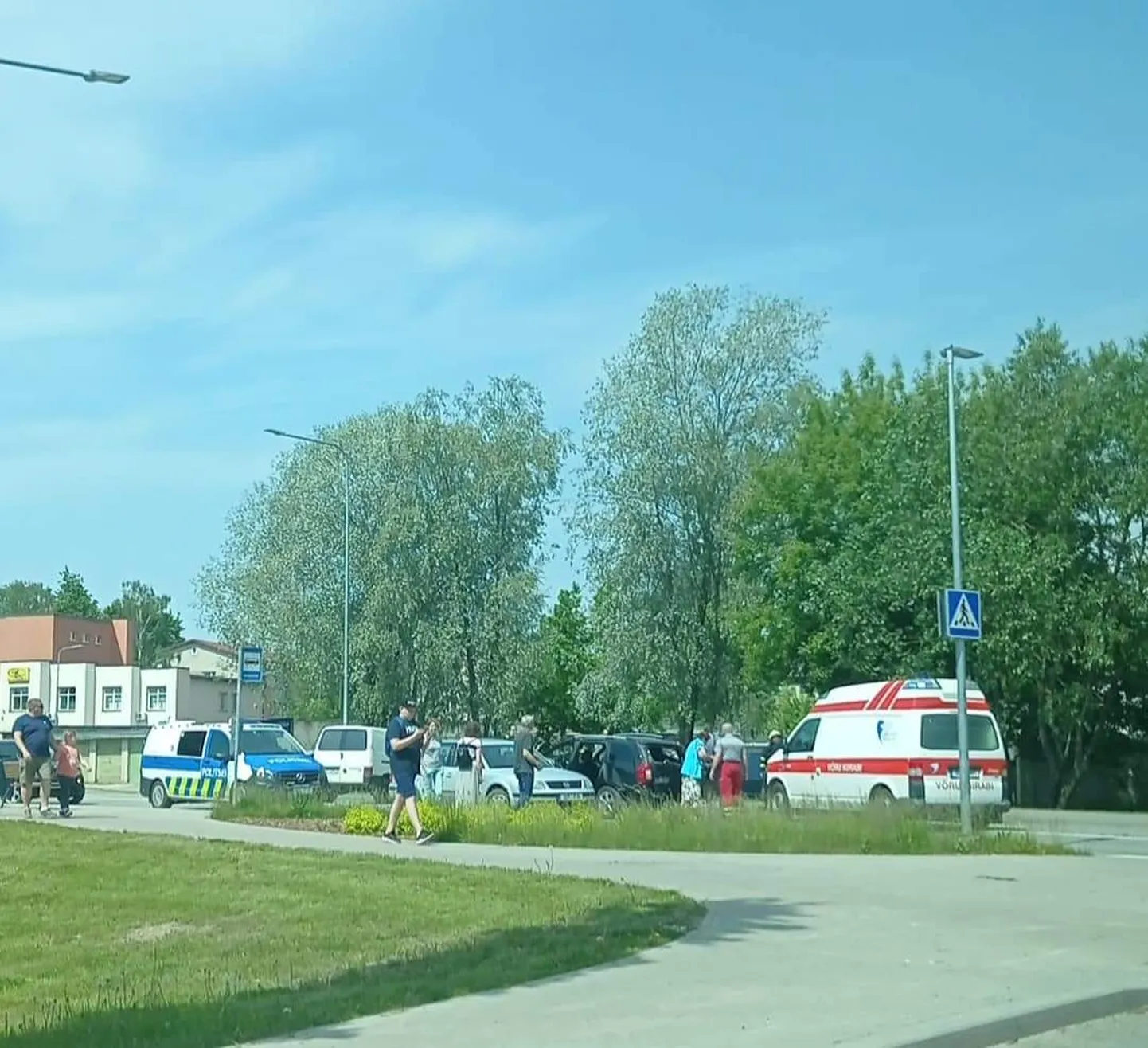 Liiklusõnnetus Võrus.