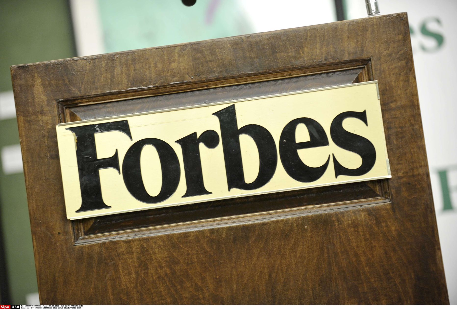 Izdevuma "Forbes" logo.
