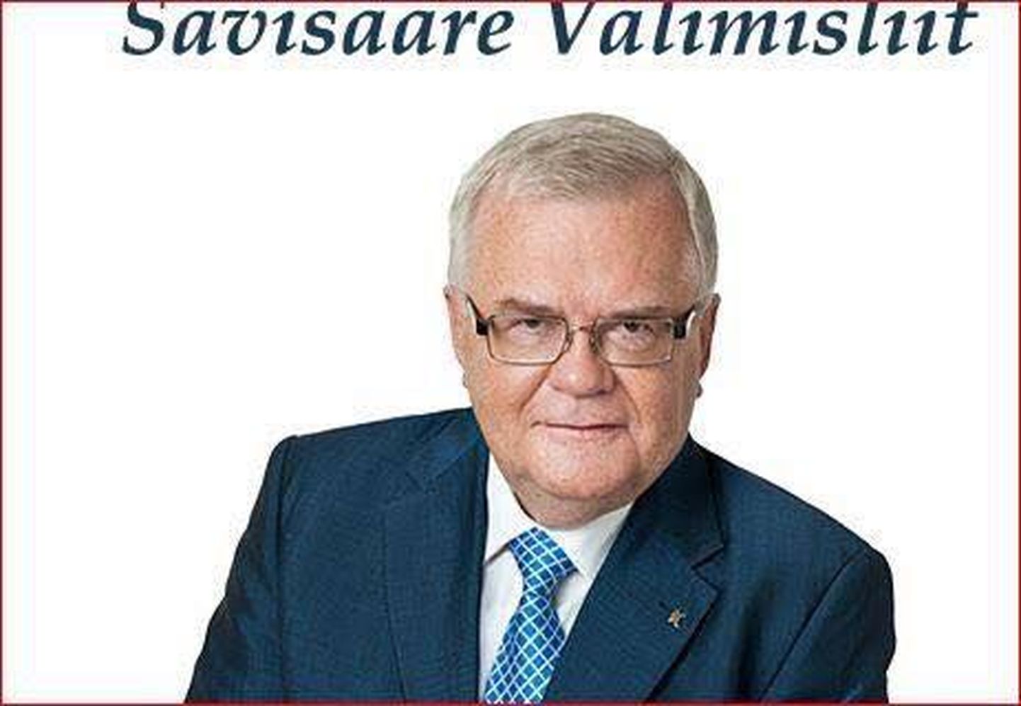Savisaare pilt valimisliidu kodulehel kandidaadid.ee.