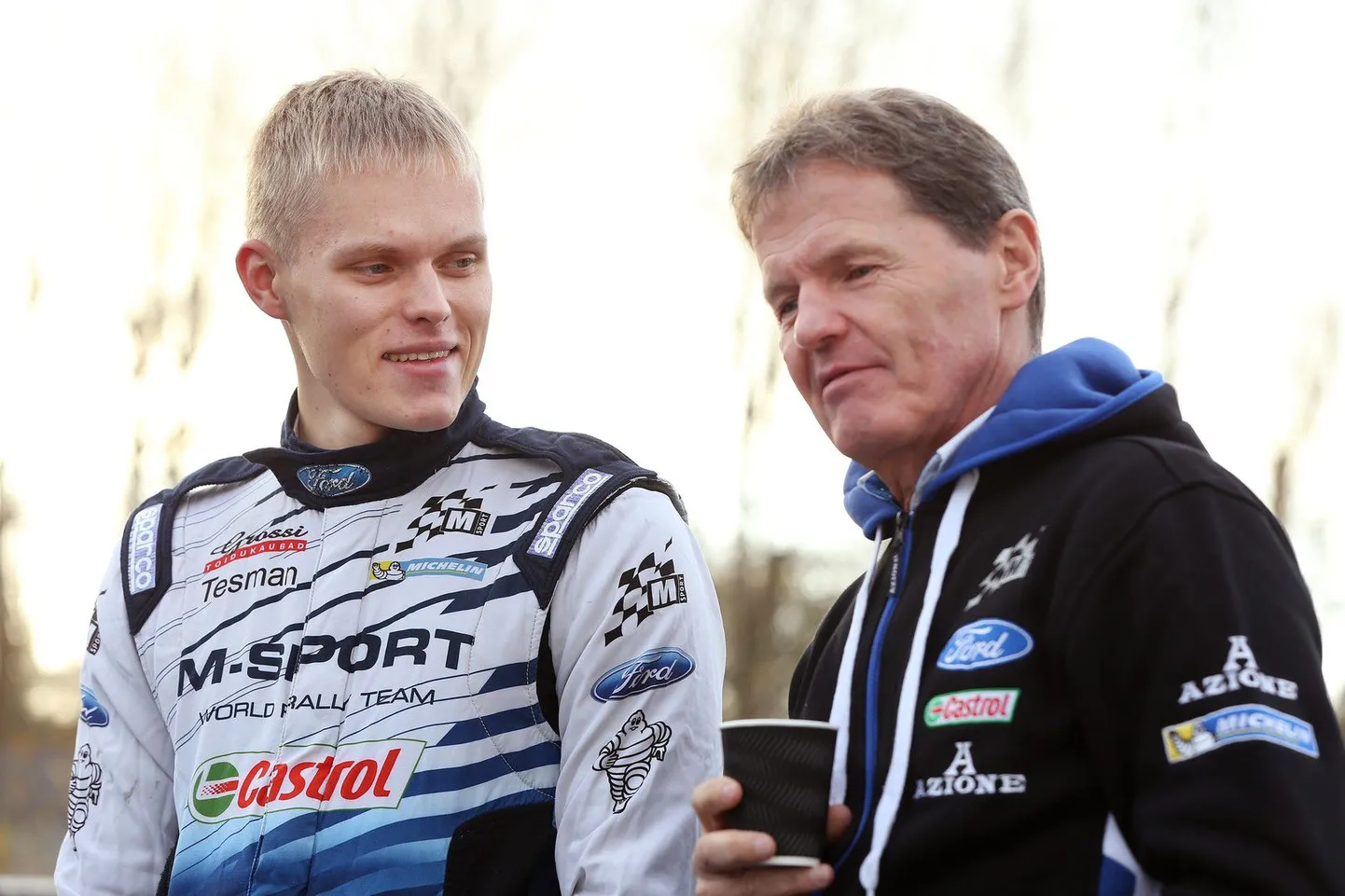 Ott Tänak ja Malcolm Wilson