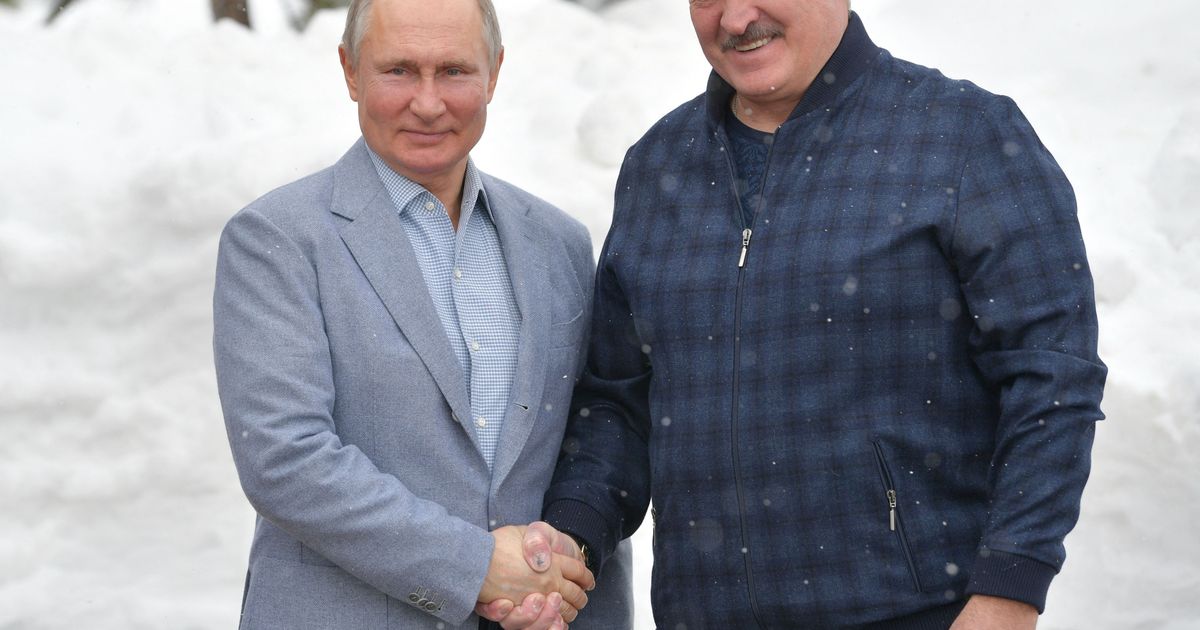 «Мы очень близкие люди» Путин и Лукашенко провели