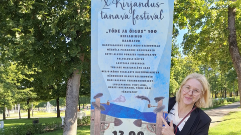 Kirjandustänav elab ja pulbitseb laupäeval