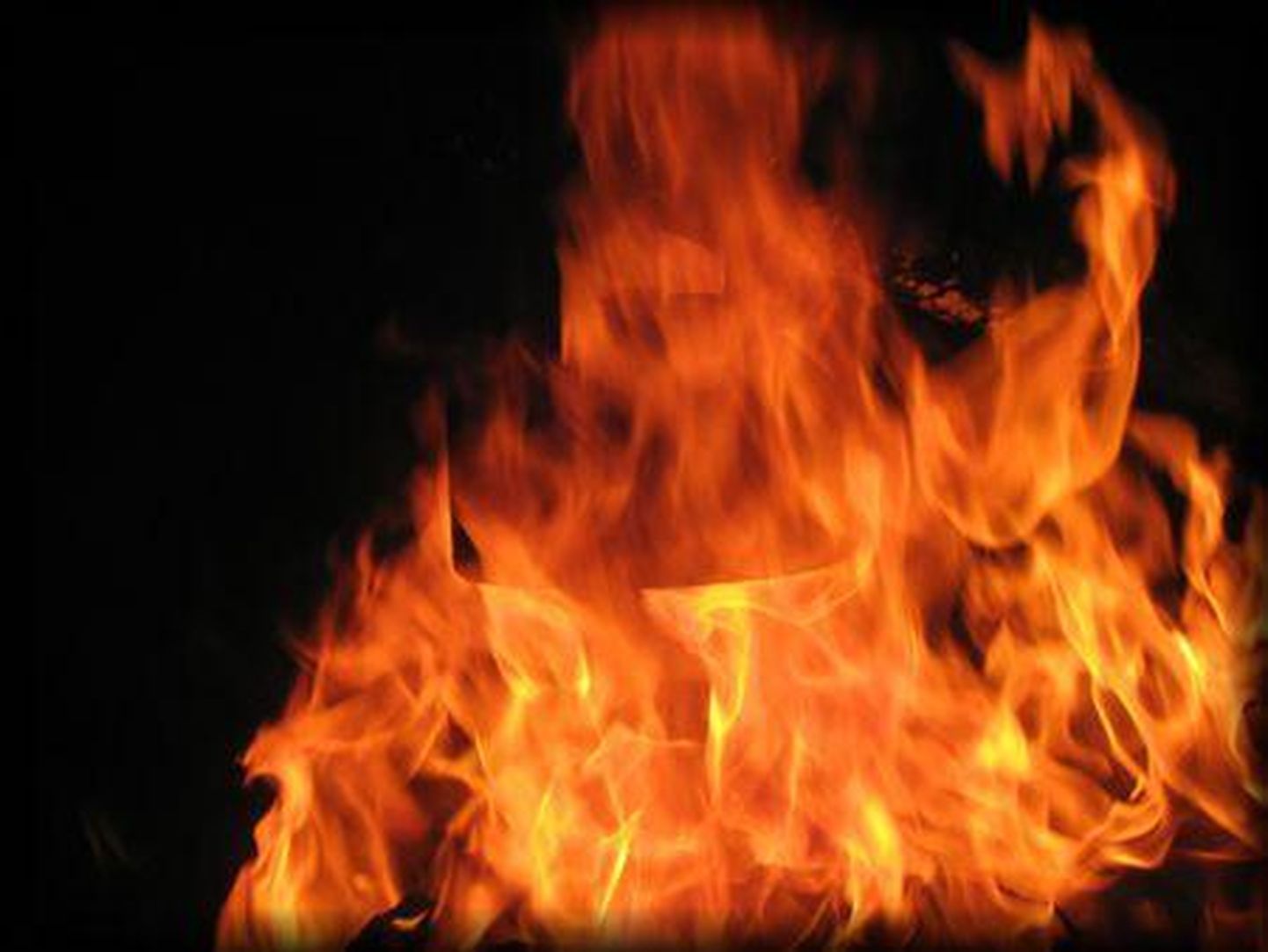 Kui päästjad kohale jõudsid, põles saun lahtise leegiga. Foto on illustreeriv.