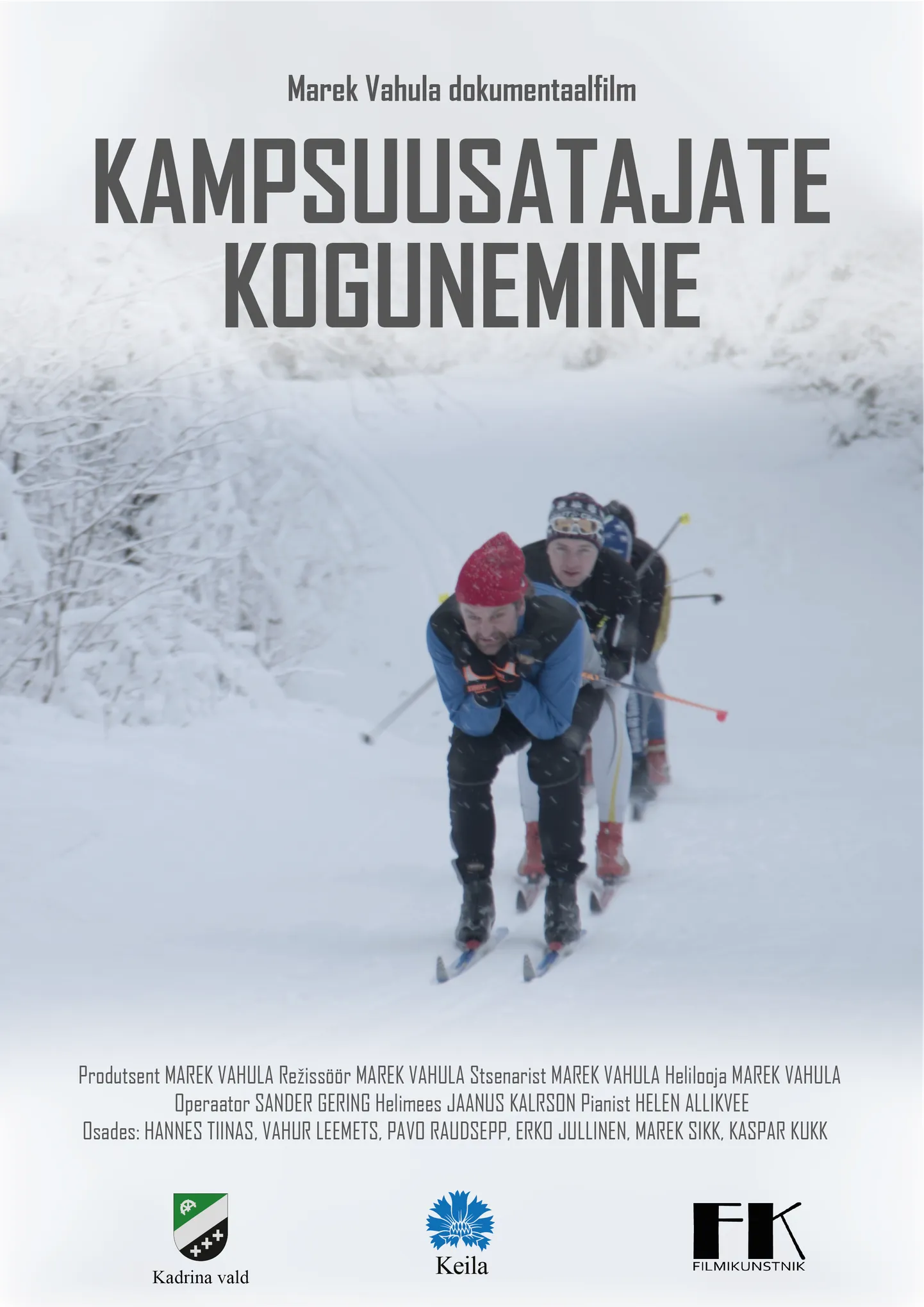 Kampsunsuusatajate kogunemine