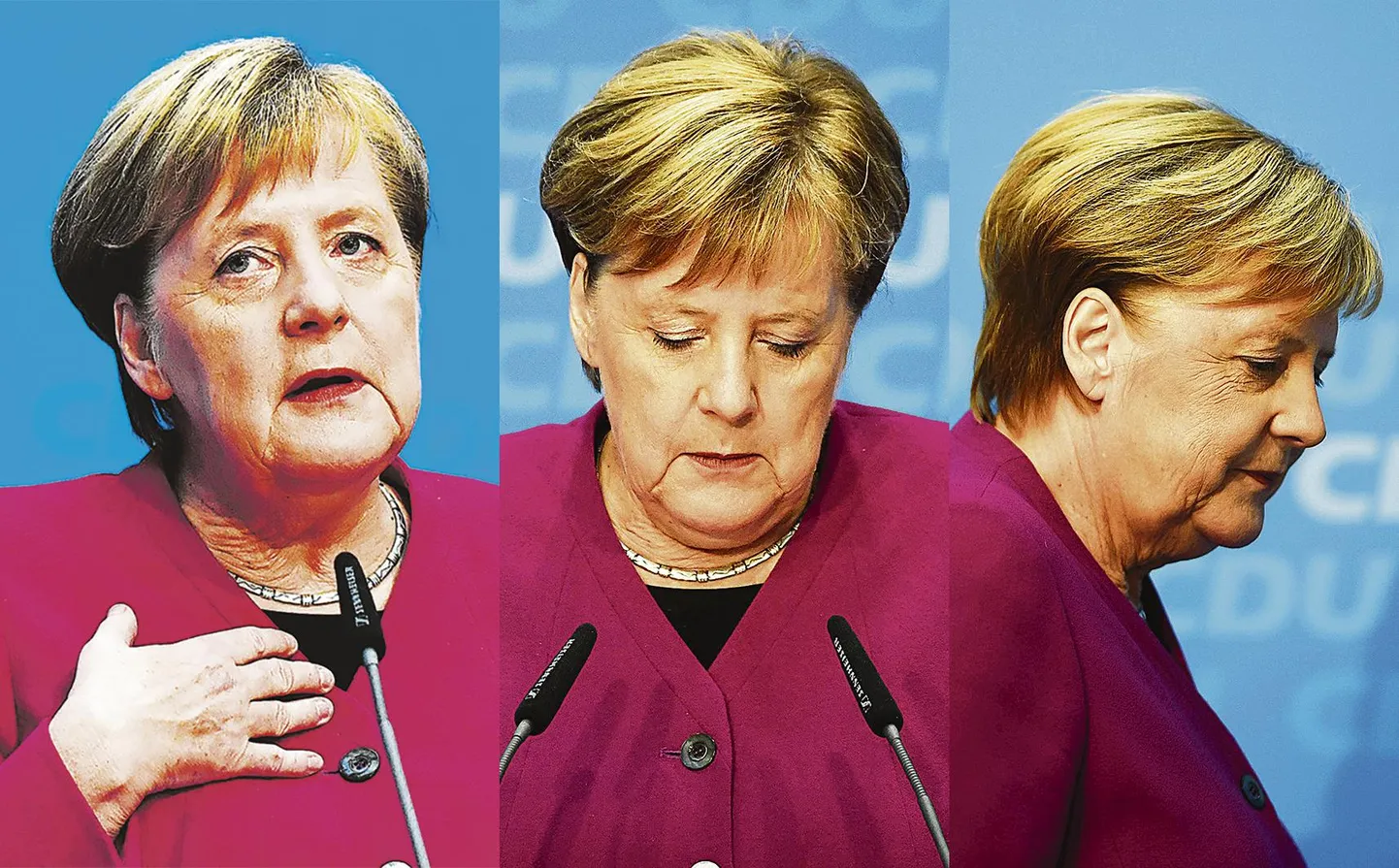 Saksamaa liidukantsler Angela Merkel eile, teatades, et ta teeb varsti poliitikaga lõpparve.
 