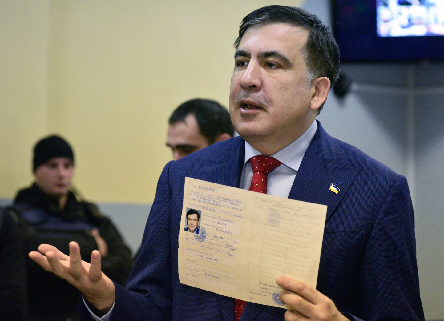 Mihheil Saakašvili kohtus.
