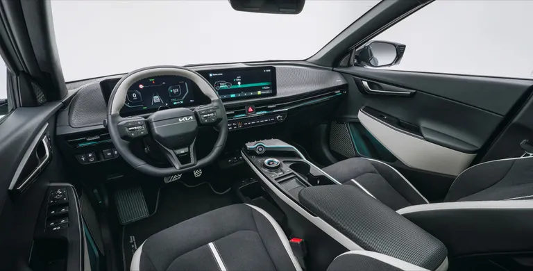 Kia EV6 interjöör.