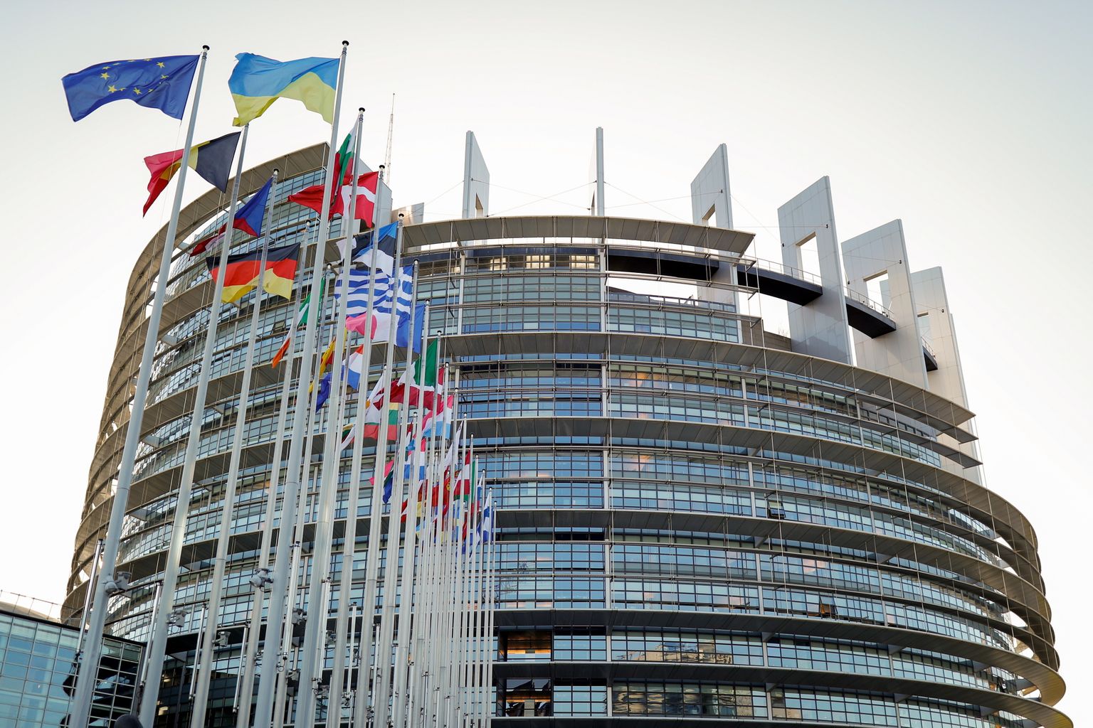 Здание Европейского парламента.