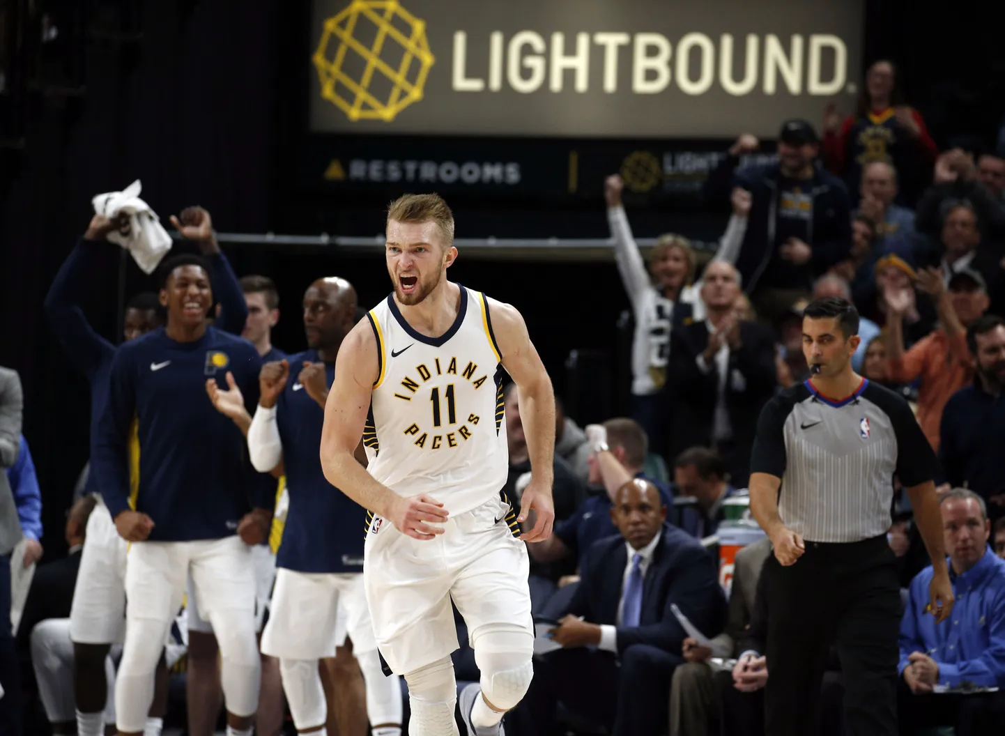 Domantas Sabonis kogub NBAs tuult tiibadesse.