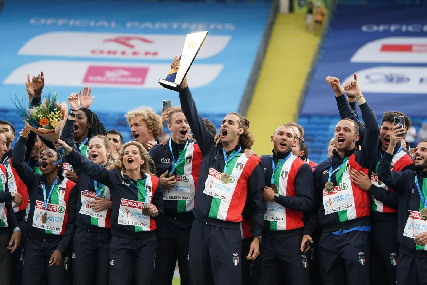 Итальянская сборная стала лучшей в командном зачете на Европейских играх.