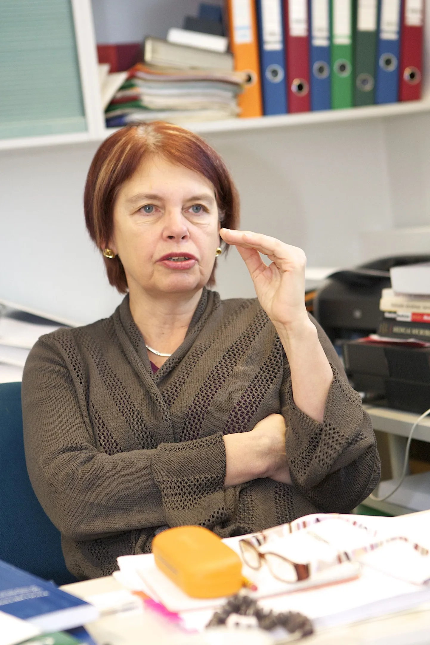 Professor Irja Lutsari sõnul on parim viis gripihaigust vältida haigetest eemale hoida.