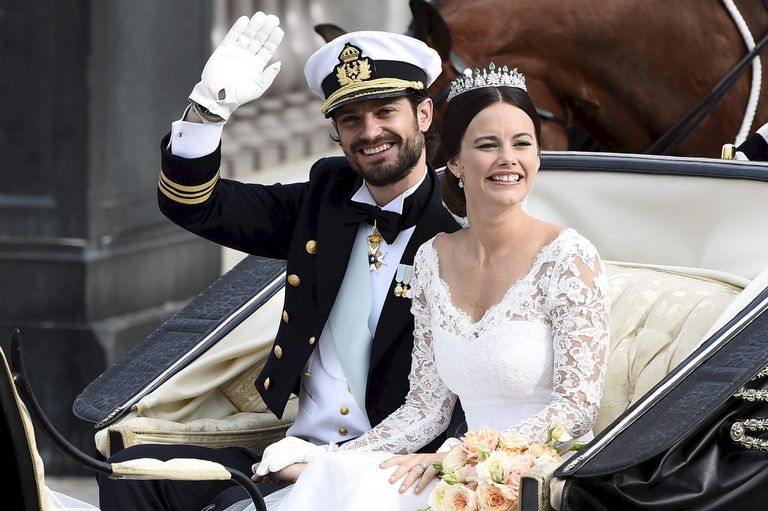 Prints Carl Philip ja Sofia oma pulmapäeval 13. juunil 2015