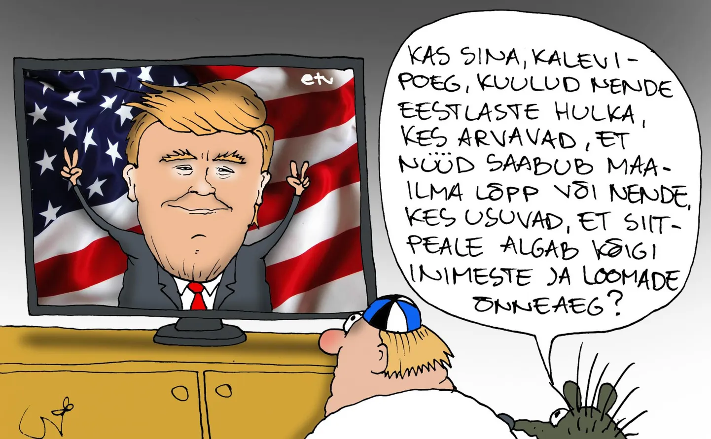 Päeva karikatuur. 7. november. 2024.