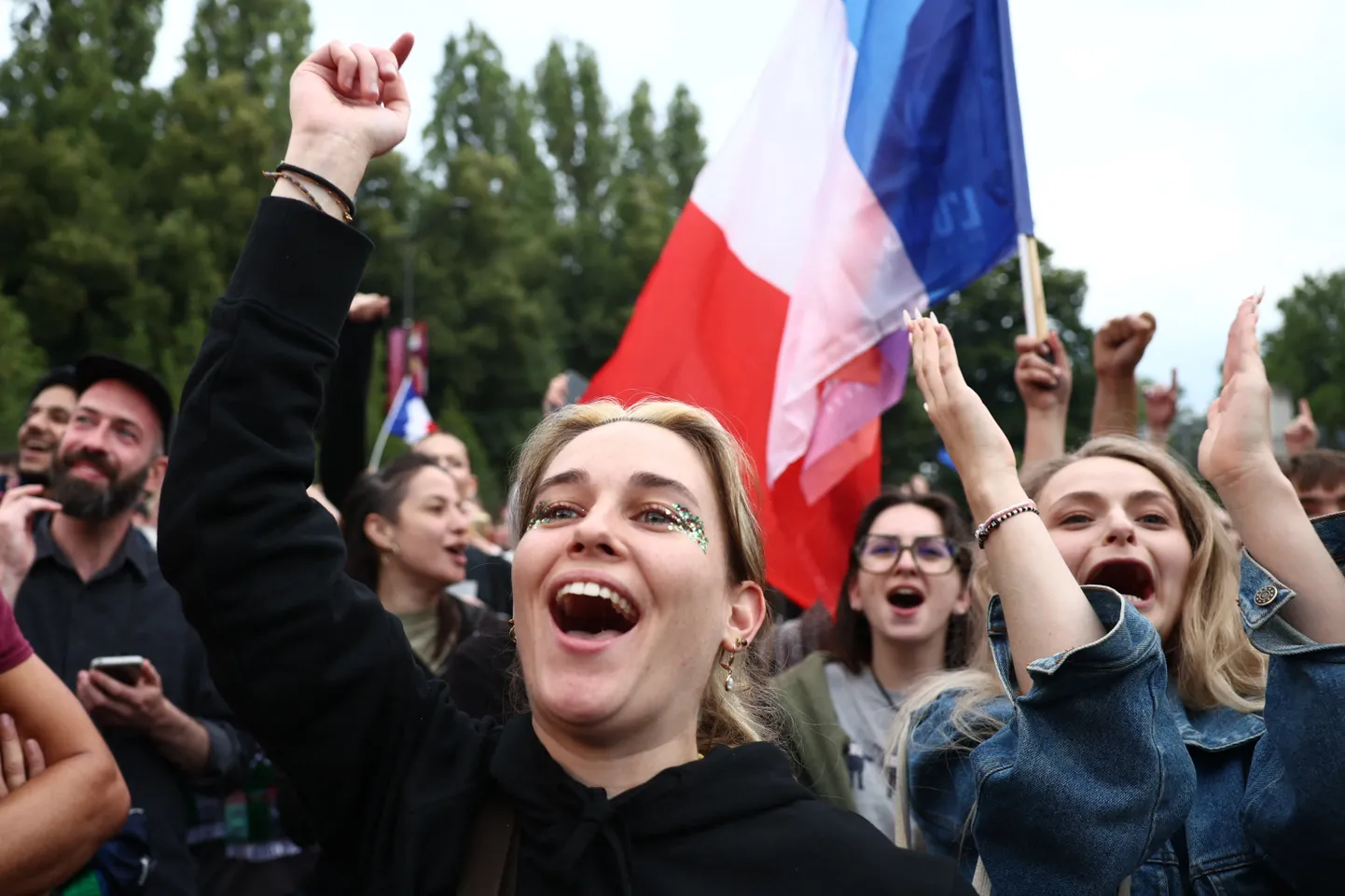 Митинг во Франции