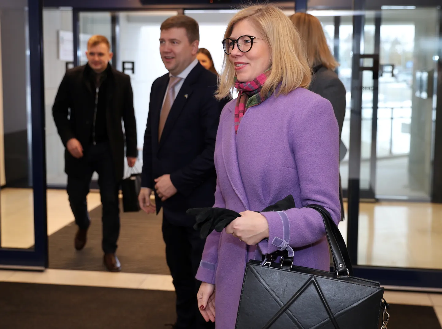 Laupäeval külastasid Eesti regionaal- ja põllumajandusminister Piret Hartman ja Ukraina põllumajandusminister Vitali Koval Tartus Eesti maaülikooli.