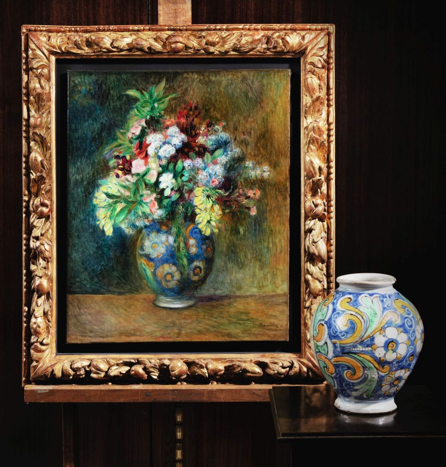 Натюрморт «Цветы в вазе» был написан Ренуаром в 1878 году.